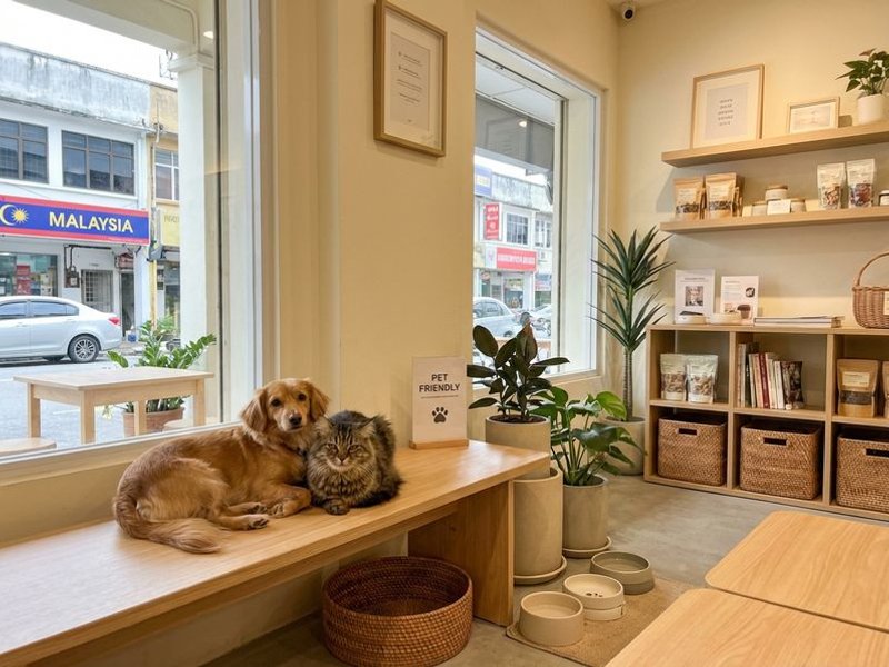 Happy pets at Bubbs & Bites Cafe