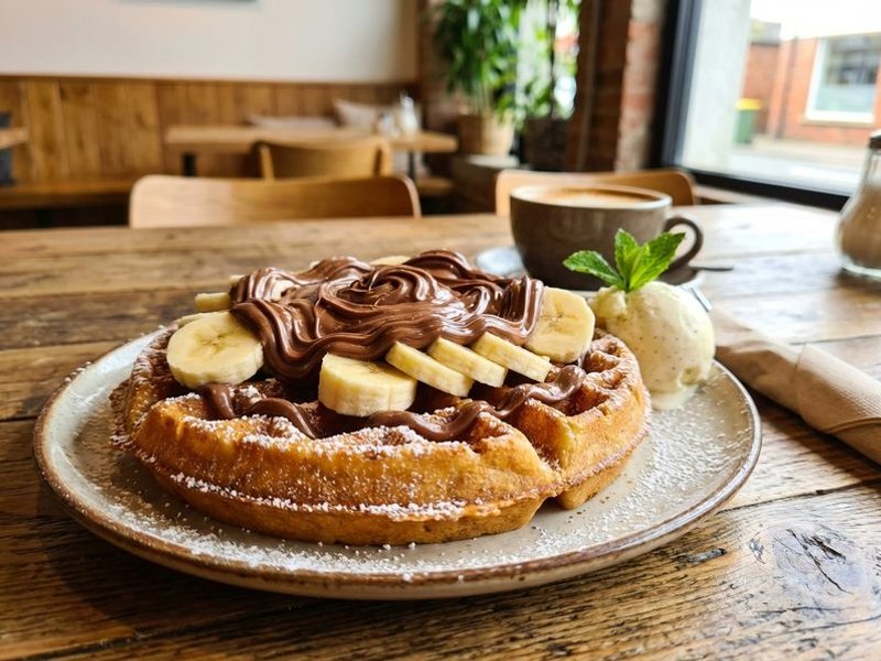 Bananutella Waffle